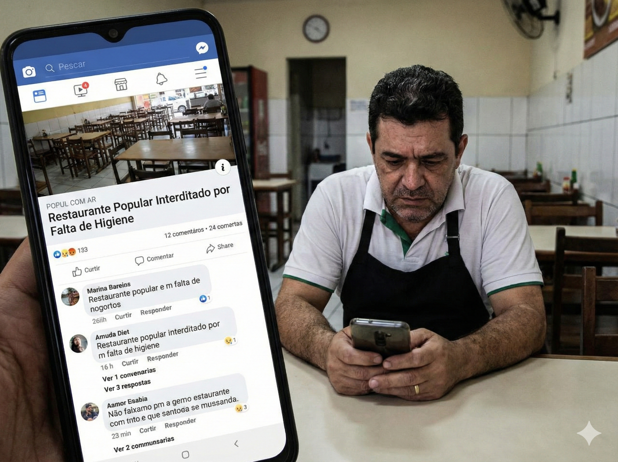 Impacto de interdição e repercussão